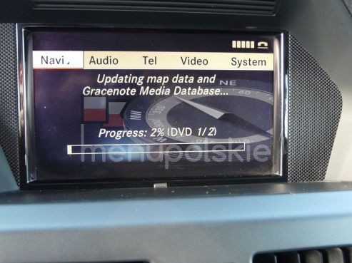MERCEDES COMAND APS NTG4 HDD
