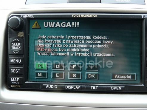 TOYOTA DVD GENERACJA 3