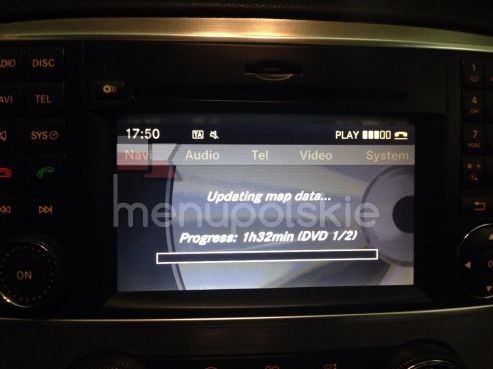MERCEDES COMAND APS NTG25 HDD