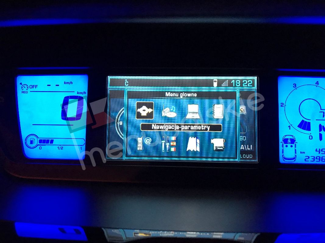 Citroen - Polskie Menu I Nawigacja