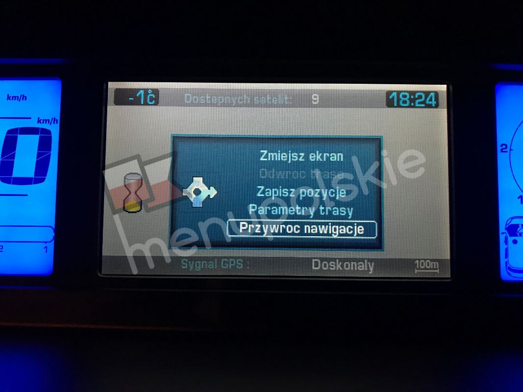 Citroen - Polskie Menu I Nawigacja